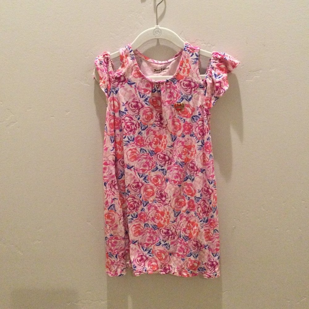 Juicy Couture Girls Floral Sleeveless Dress / Size 6